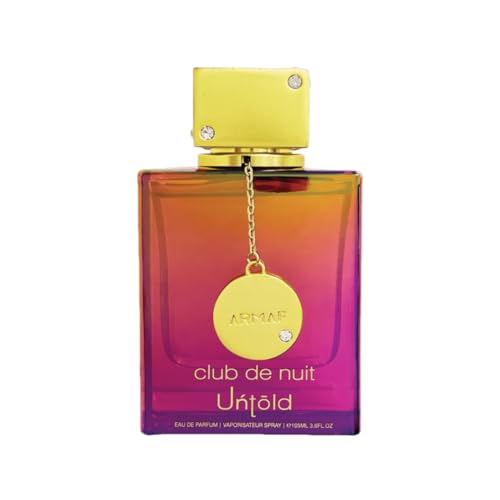 Armaf Club Nuit Untold Fragrance 3.6 oz fragrance bottle