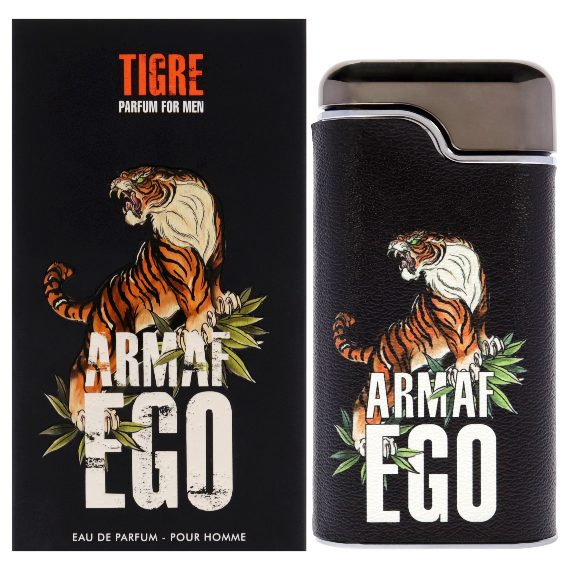 Armaf Ego Tigre EDP Spray 3.4 oz fragrance bottle