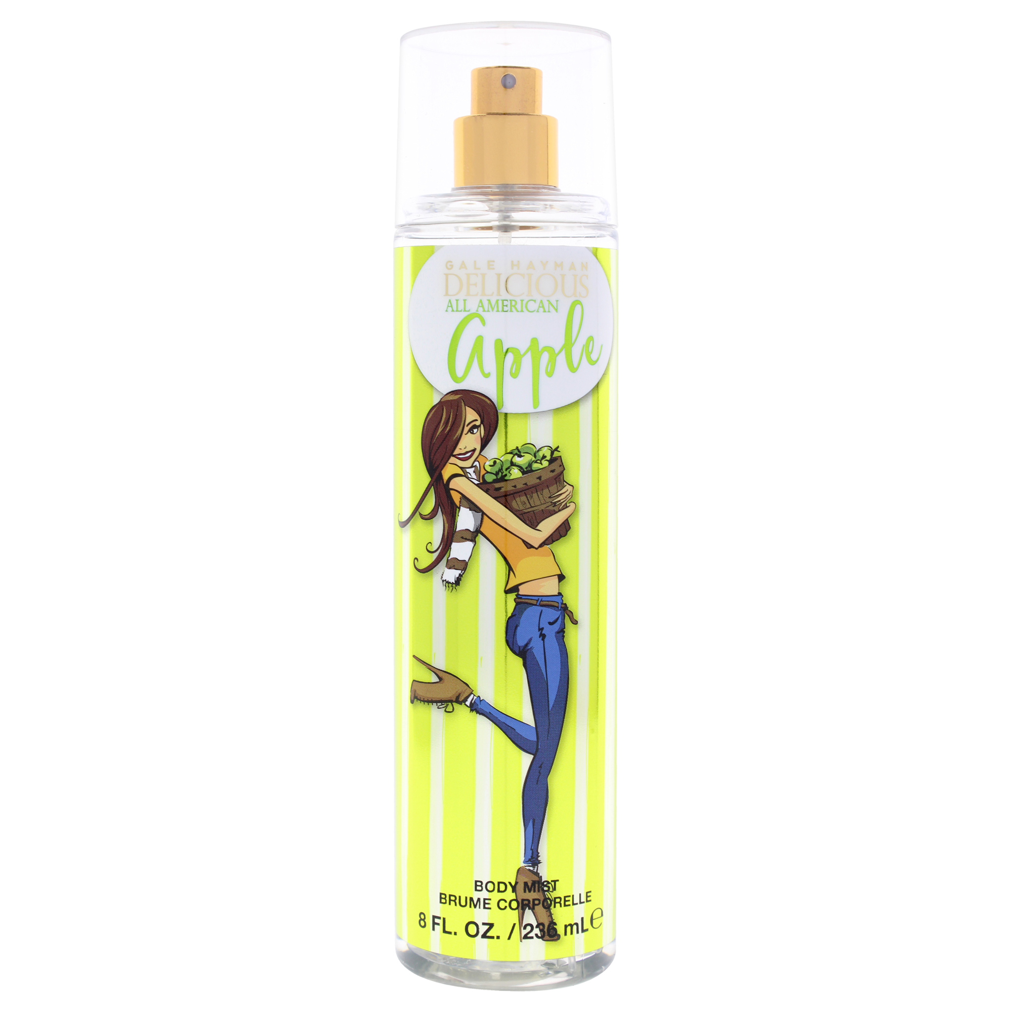 Gale Hayman Delicious All American Apple Body Mist 8 oz fragrance bottle
