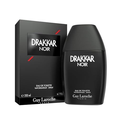 Guy Laroche Drakkar Noir Fragrance 3.4 oz fragrance bottle