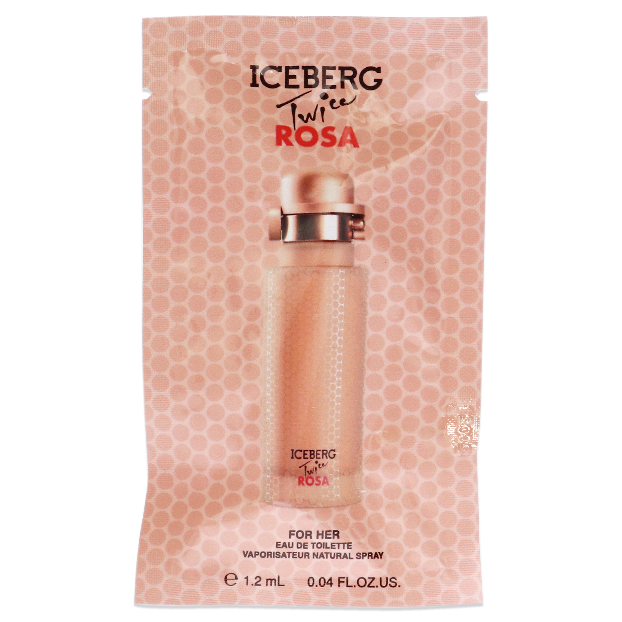 Iceberg Iceberg Twice Rosa EDT Spray Vial 1.2 ml fragrance bottle