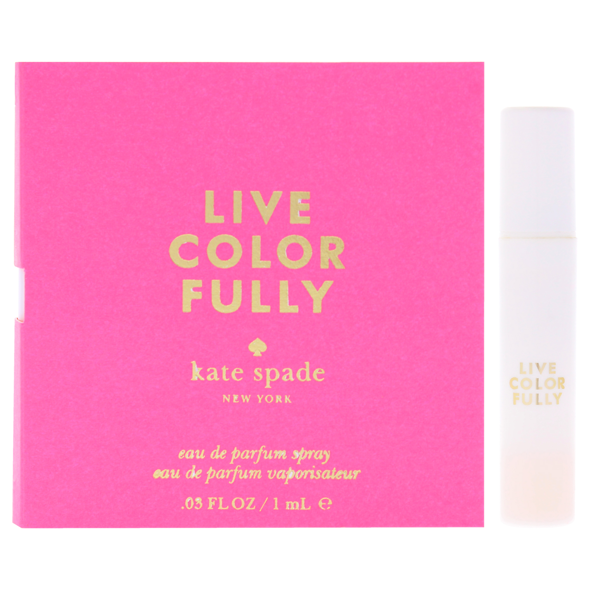 Kate Spade Live Colorfully EDP Spray Vial 1 ml fragrance bottle