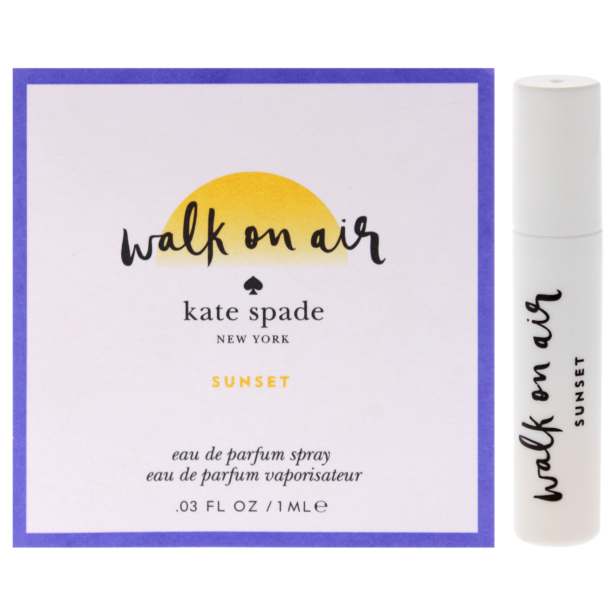 Kate Spade Walk On Air Sunset EDP Spray Vial 1 ml fragrance bottle