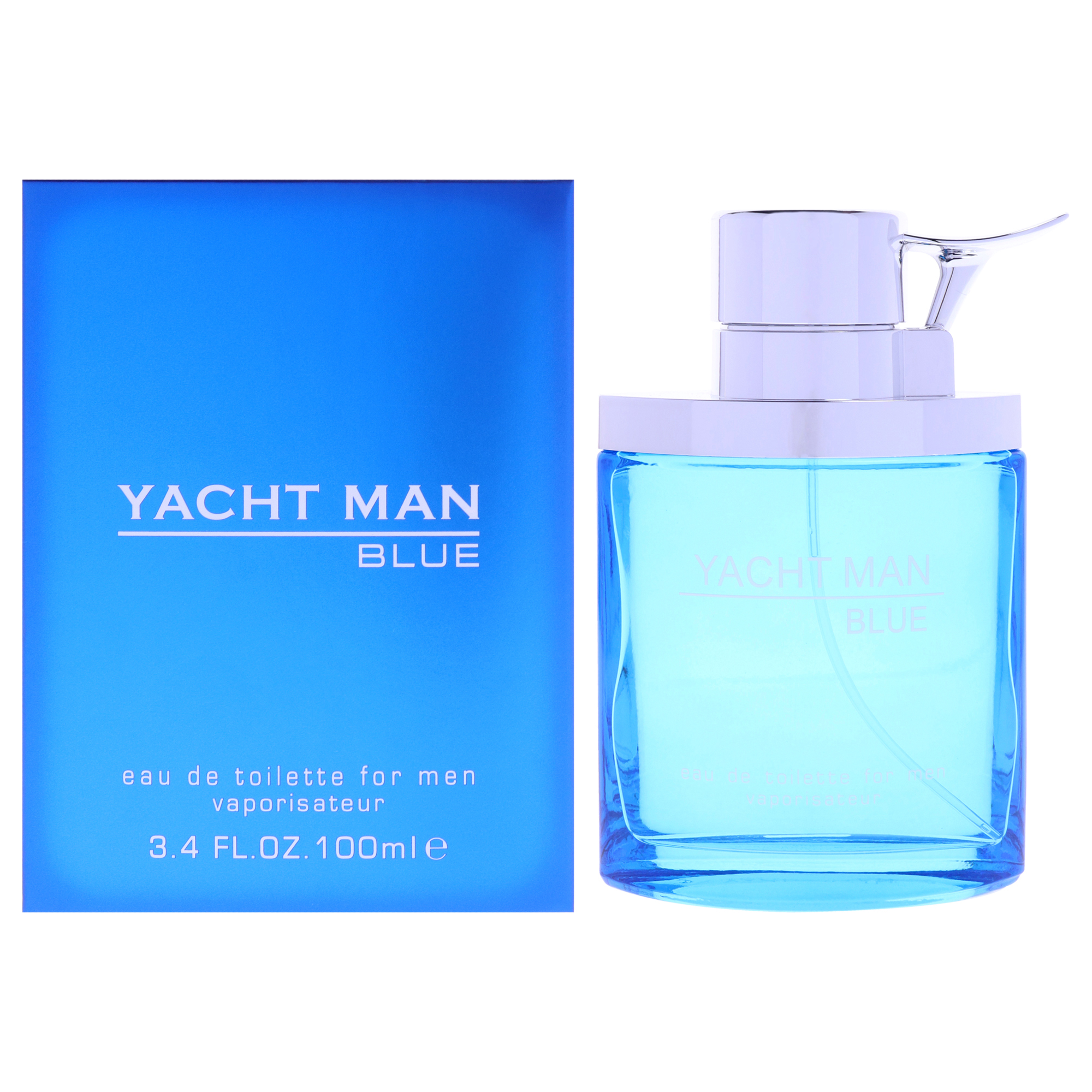Myrurgia Yacht Man Blue EDT Spray 3.4 oz fragrance bottle