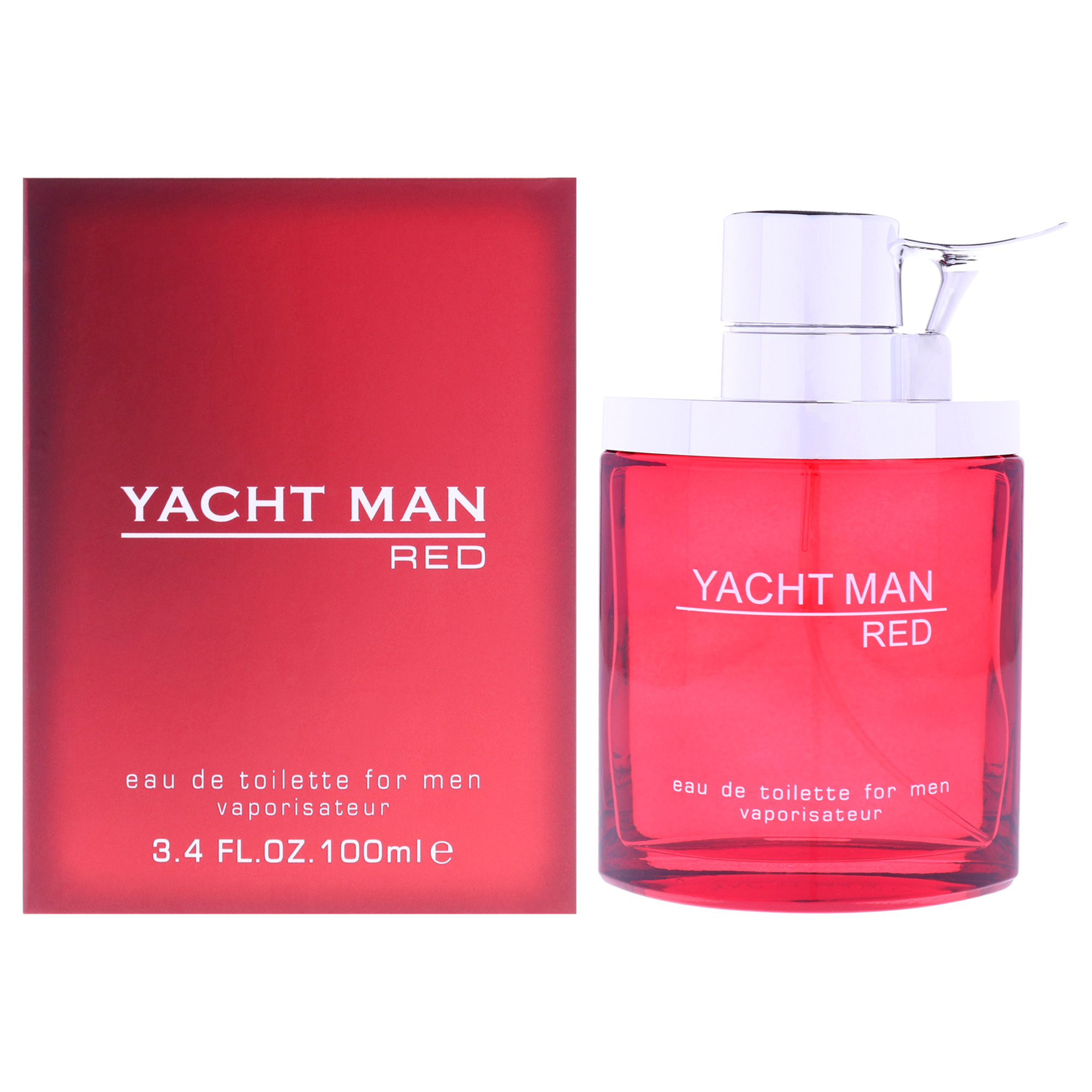 Myrurgia Yacht Man Red EDT Spray 3.4 oz fragrance bottle